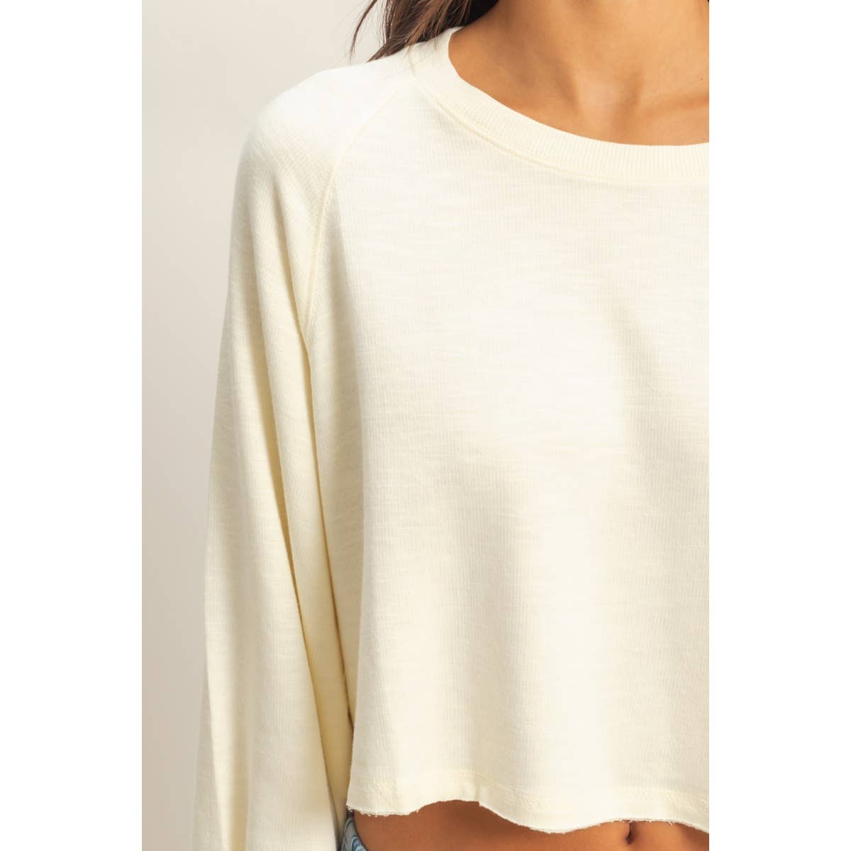 Payton Longsleeve- Vanilla