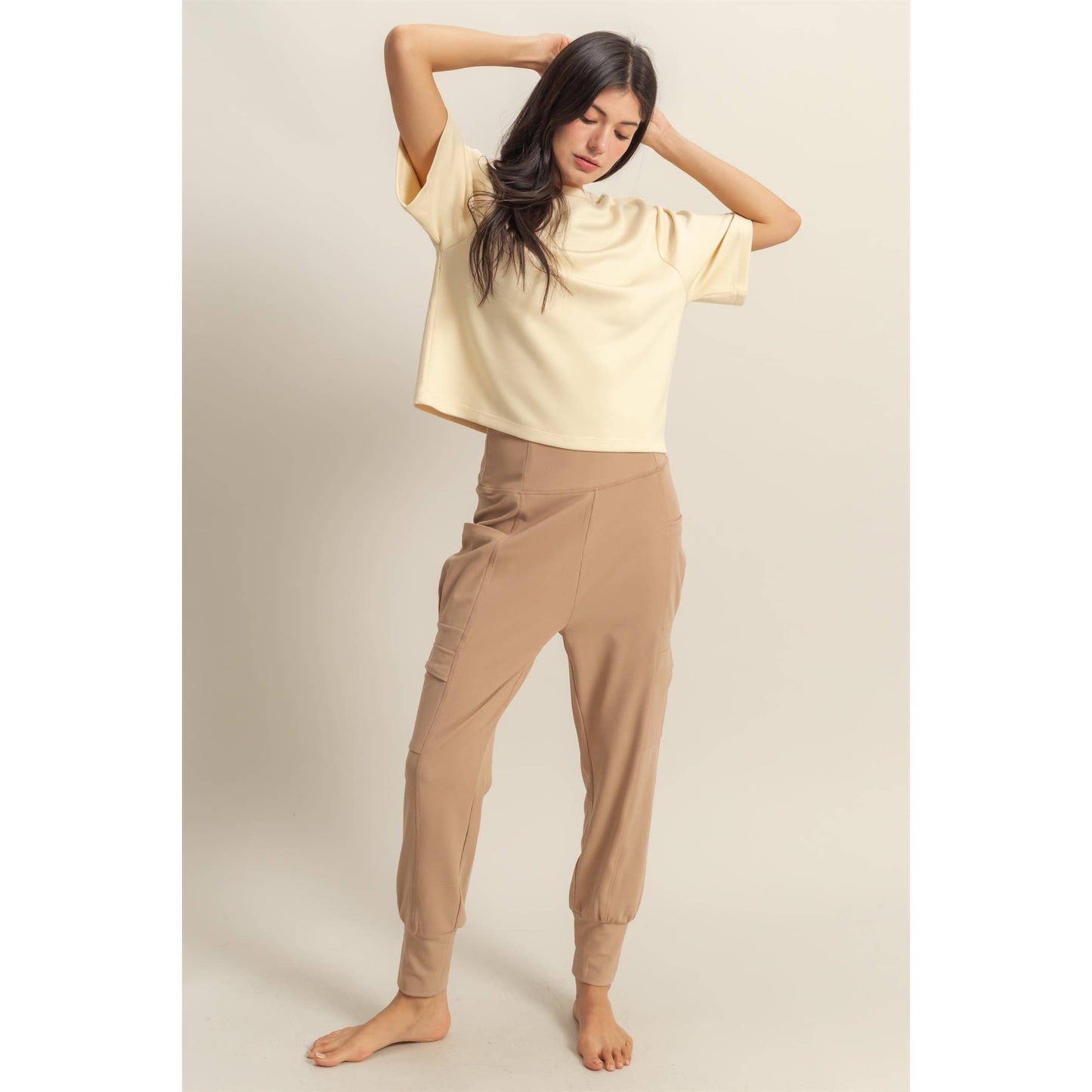 Avery Top- Gray