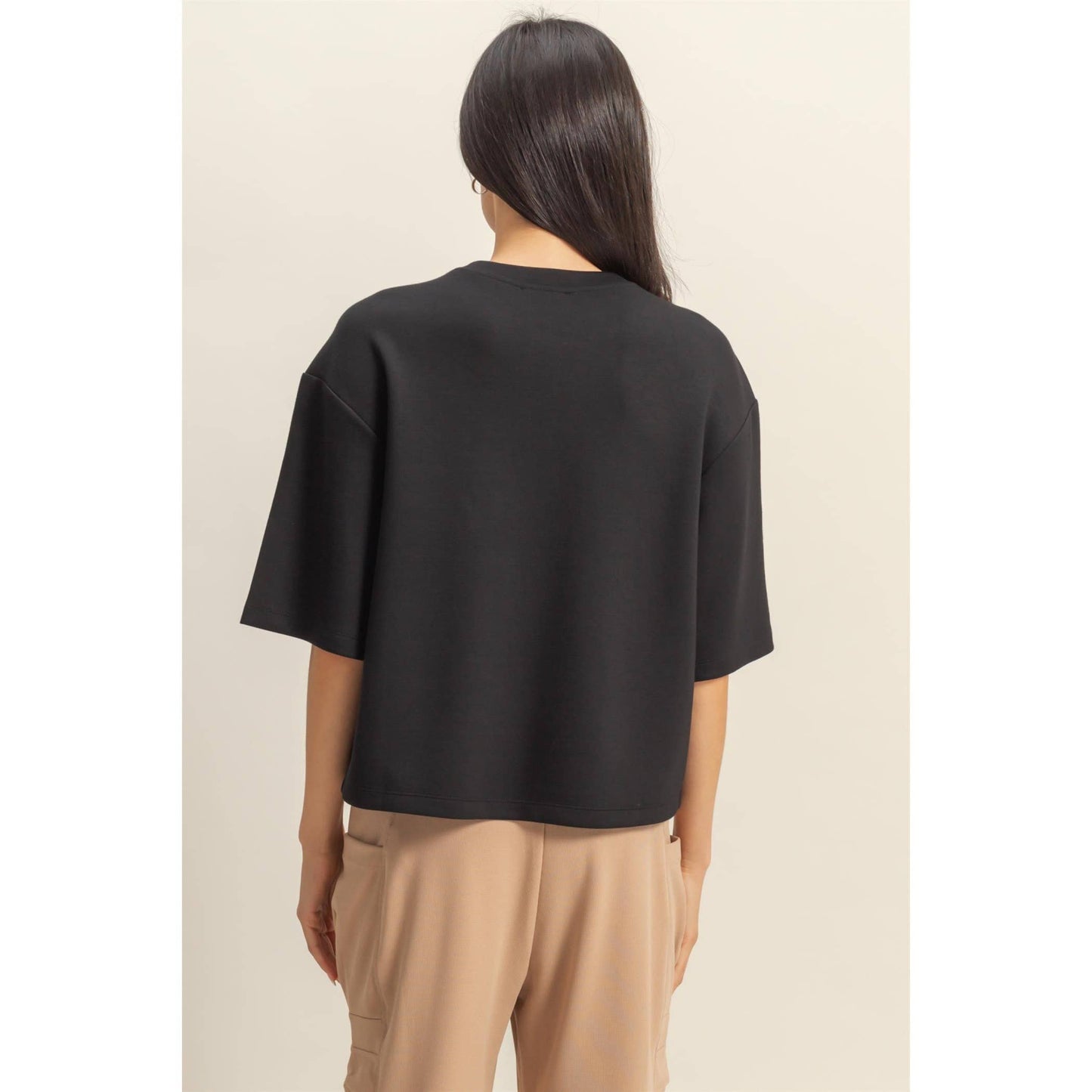 Avery Top- Gray
