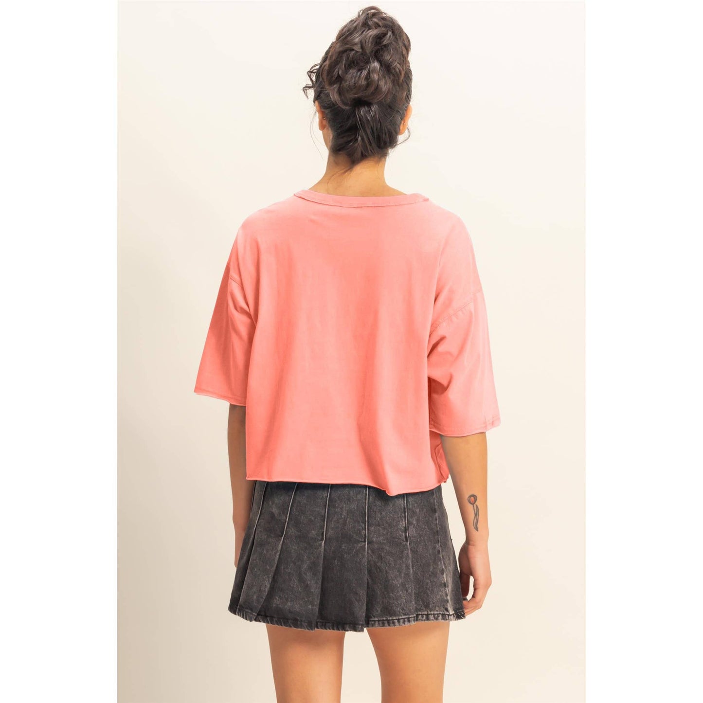 Morgan Tee- Cream