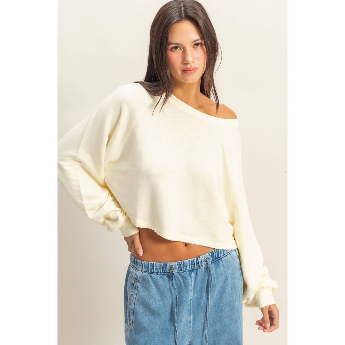Payton Longsleeve- Vanilla