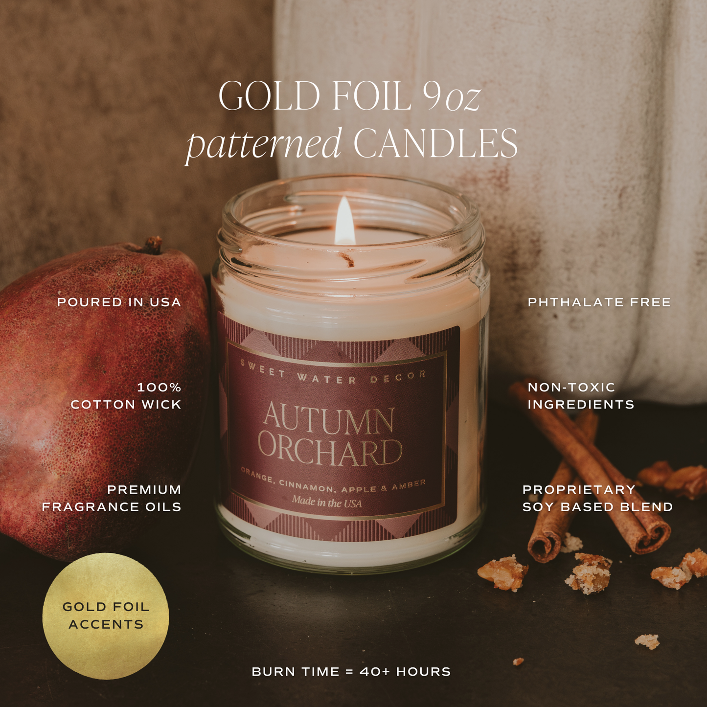 Spooky Season 9 oz Soy Candle
