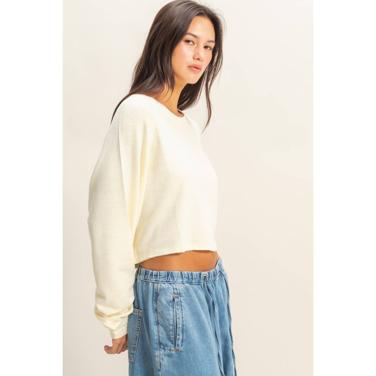 Payton Longsleeve- Vanilla