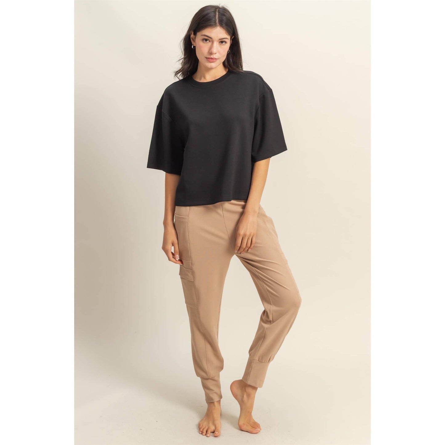 Avery Top- Gray