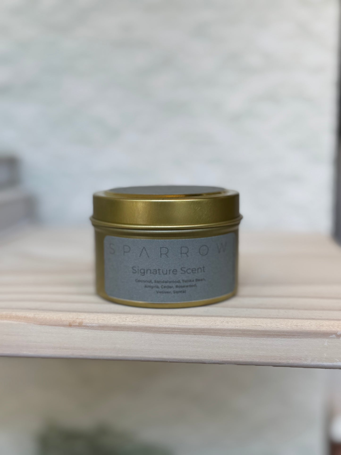 Sparrow Signature Scent Candle- 4oz