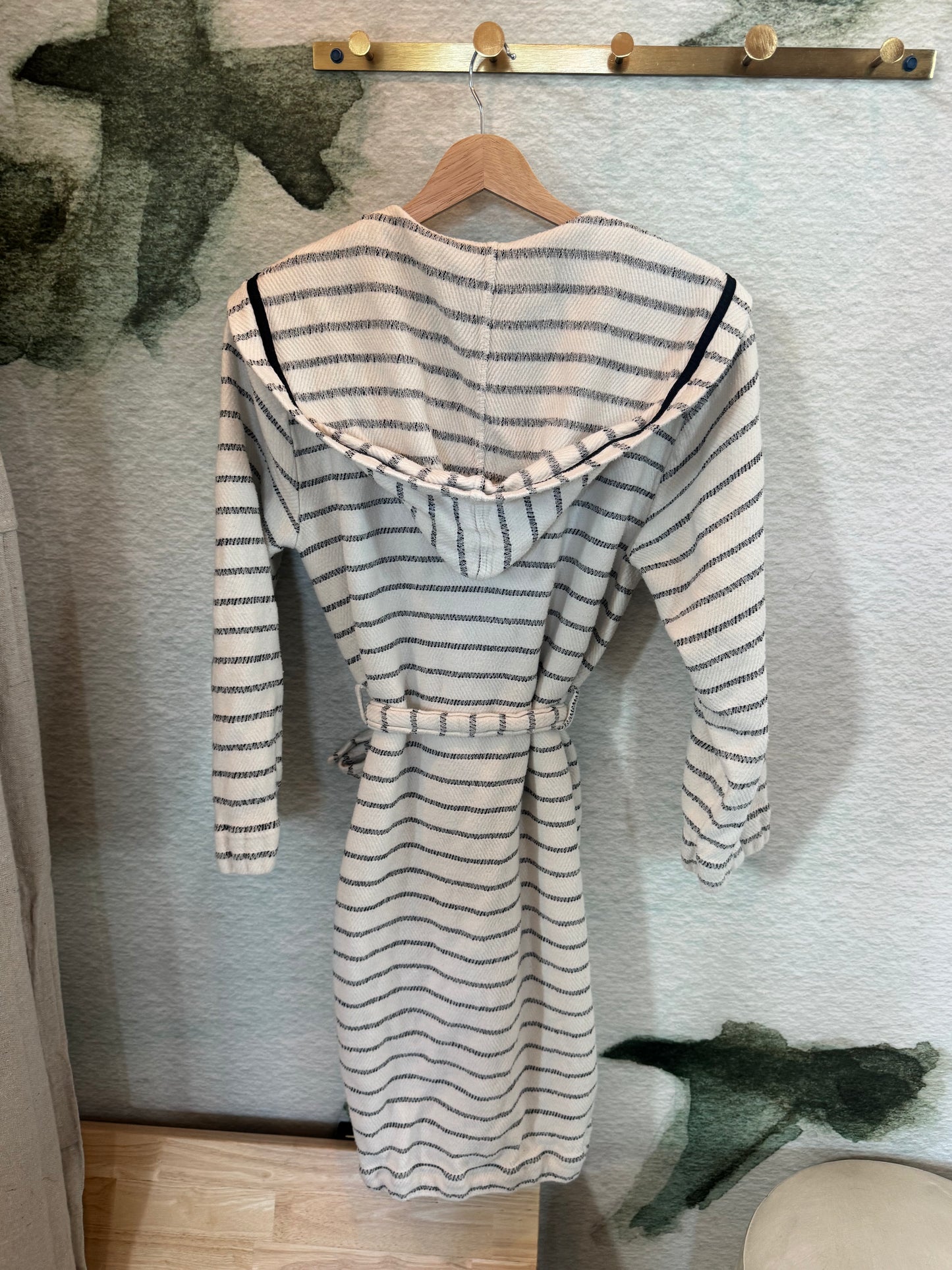 Preloved Olive&linen bathrobe