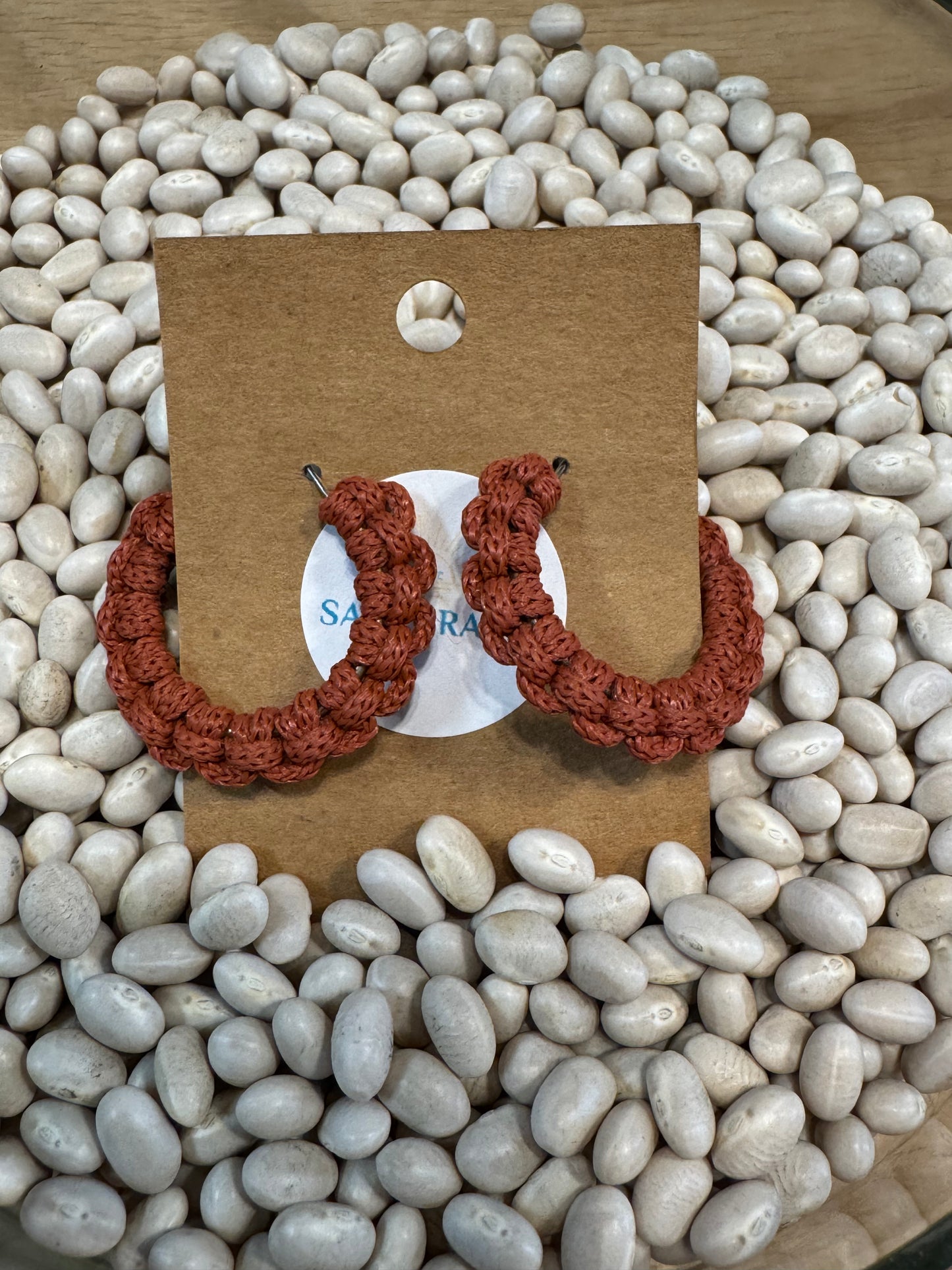 Salty Rayz Burnt Coral Hoop