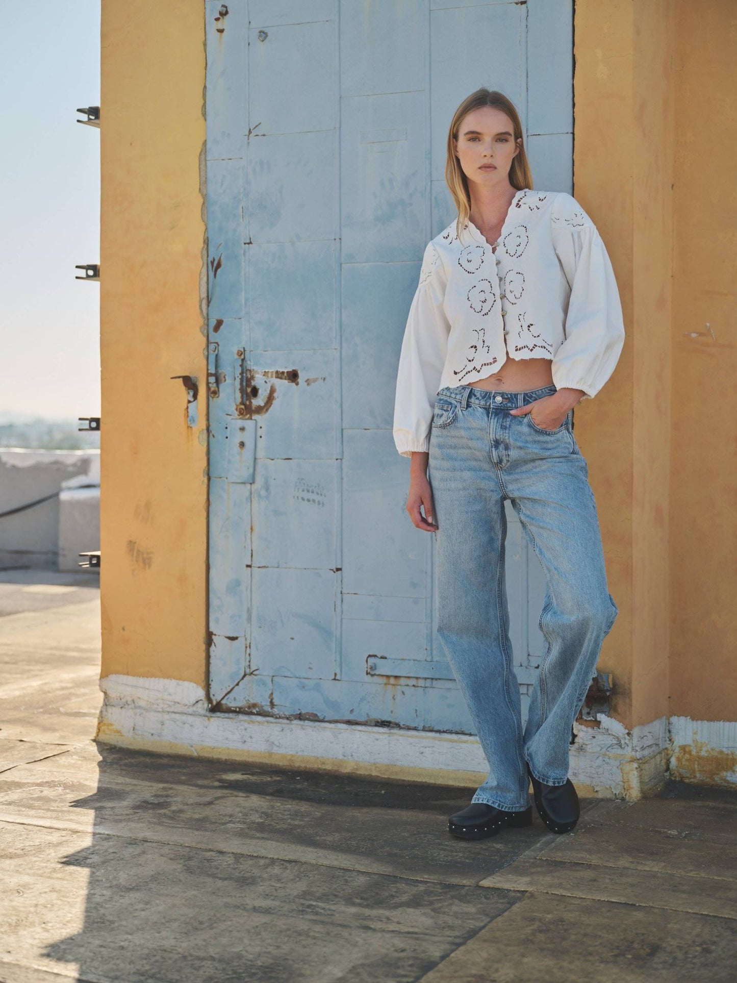 Alyssa Top - White - SPARROW