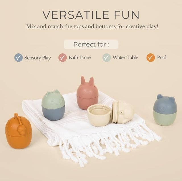 Animal Bath Toy Set - SPARROW