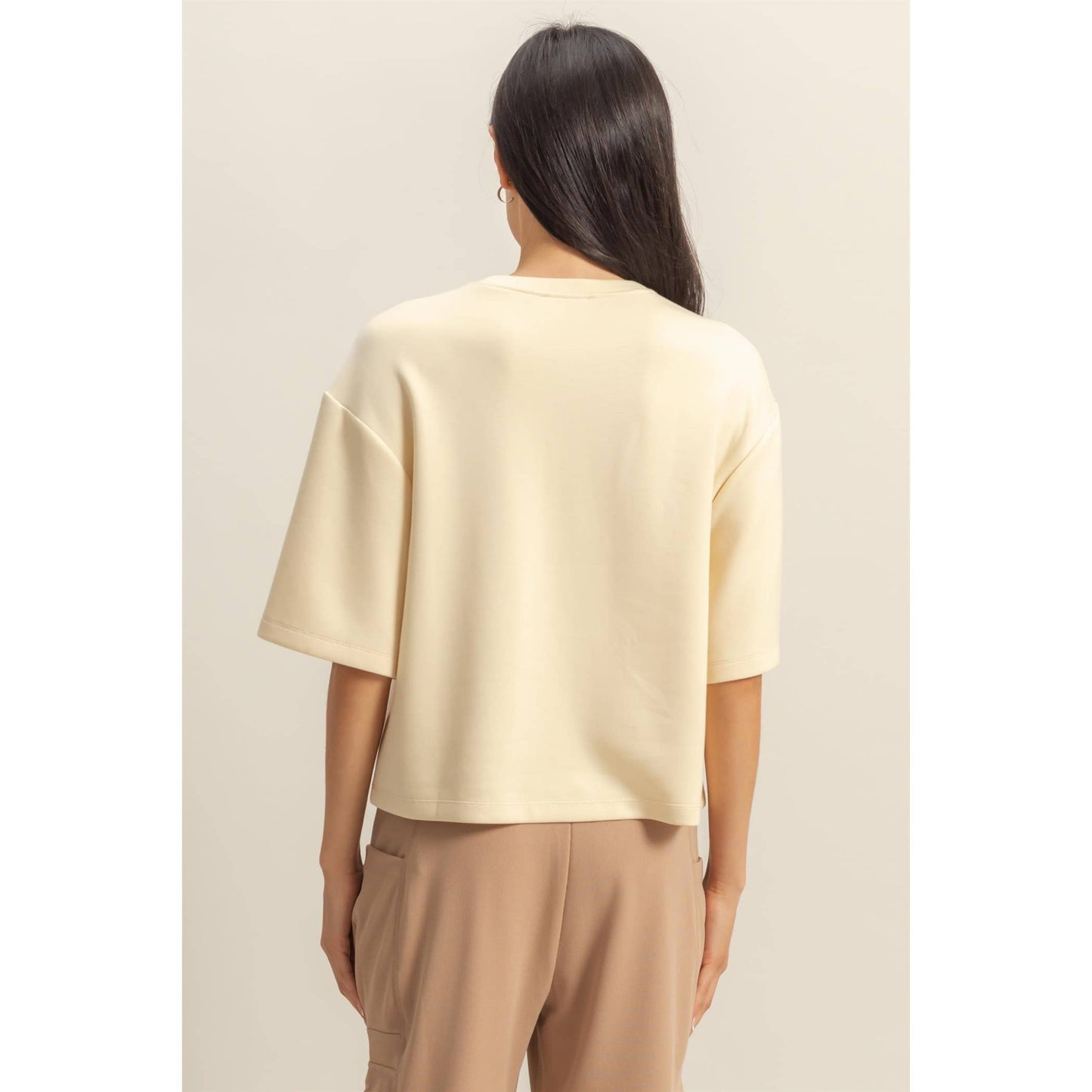 Avery Top- Gray