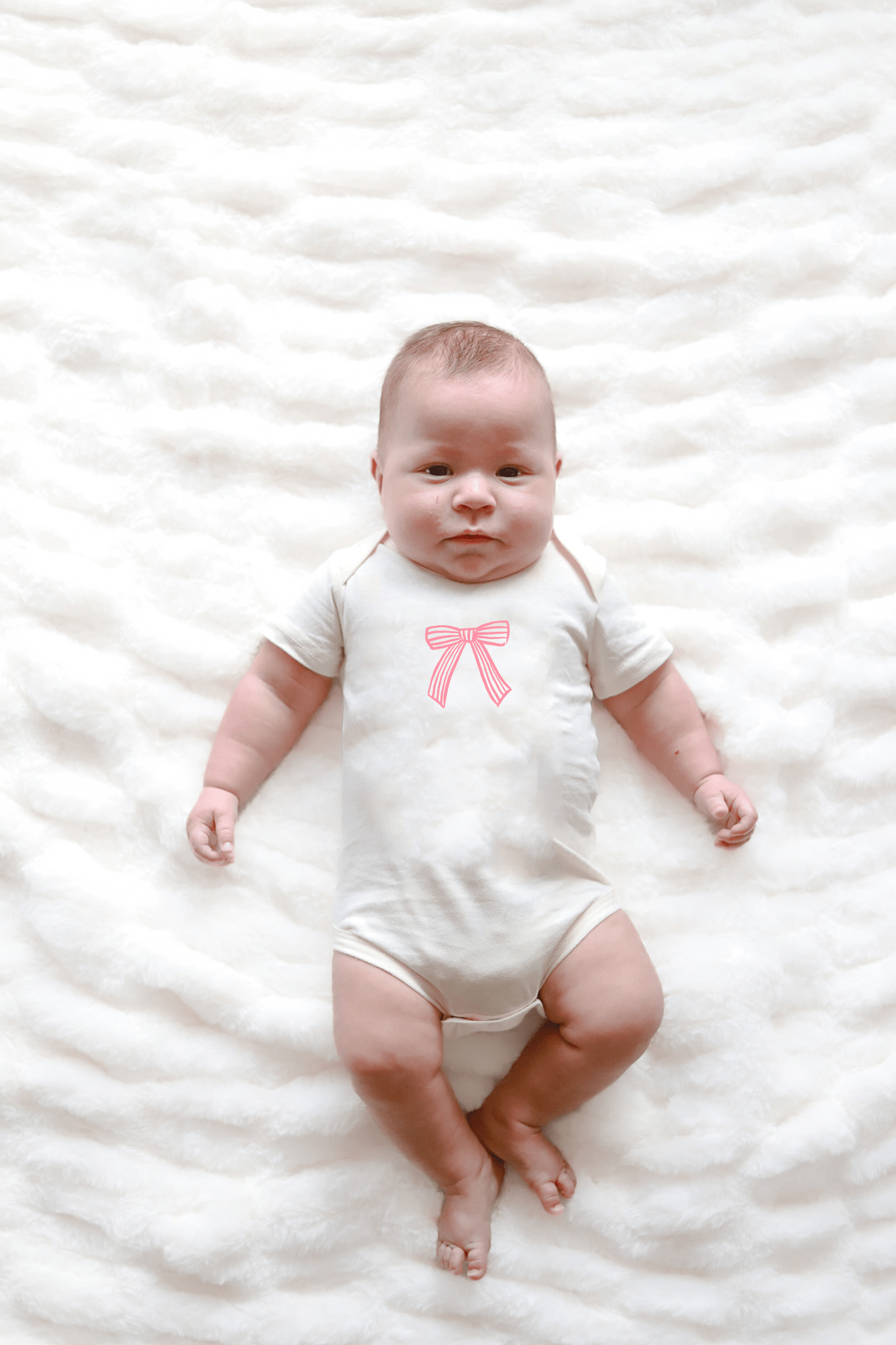 Bow Baby Onesie - SPARROW