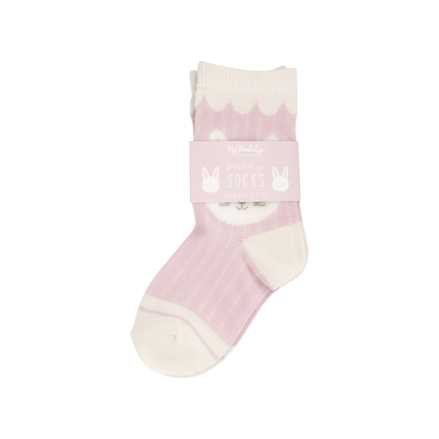 Bunny Socks: Child Medium - SPARROW