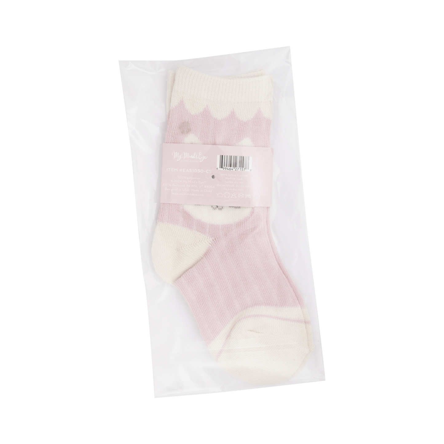 Bunny Socks: Child Medium - SPARROW