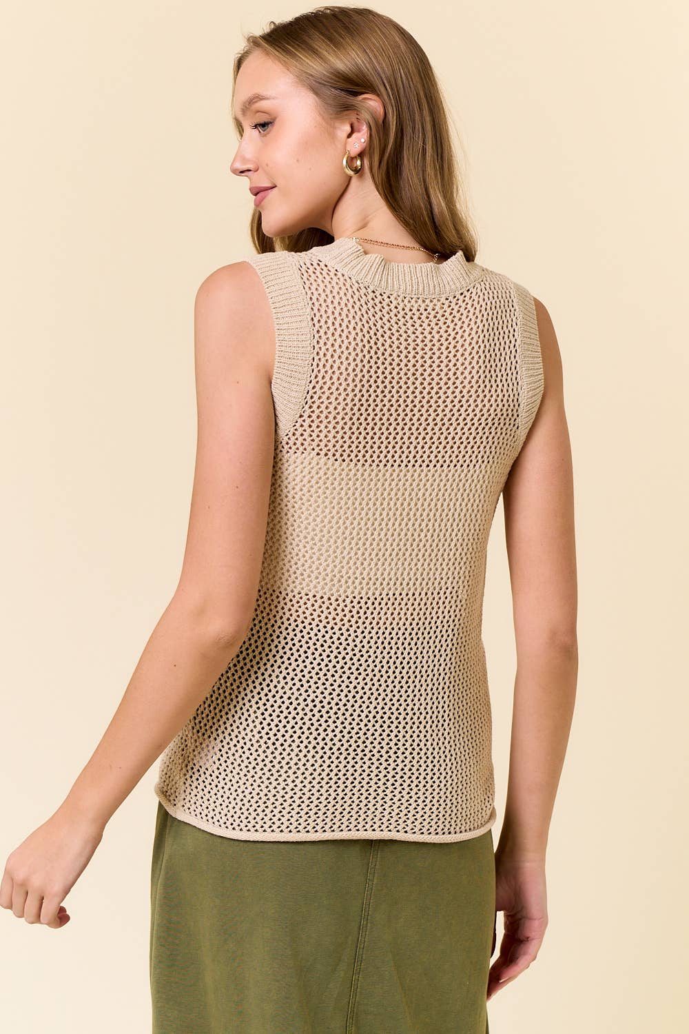 Candice Sweater Tank - SPARROW