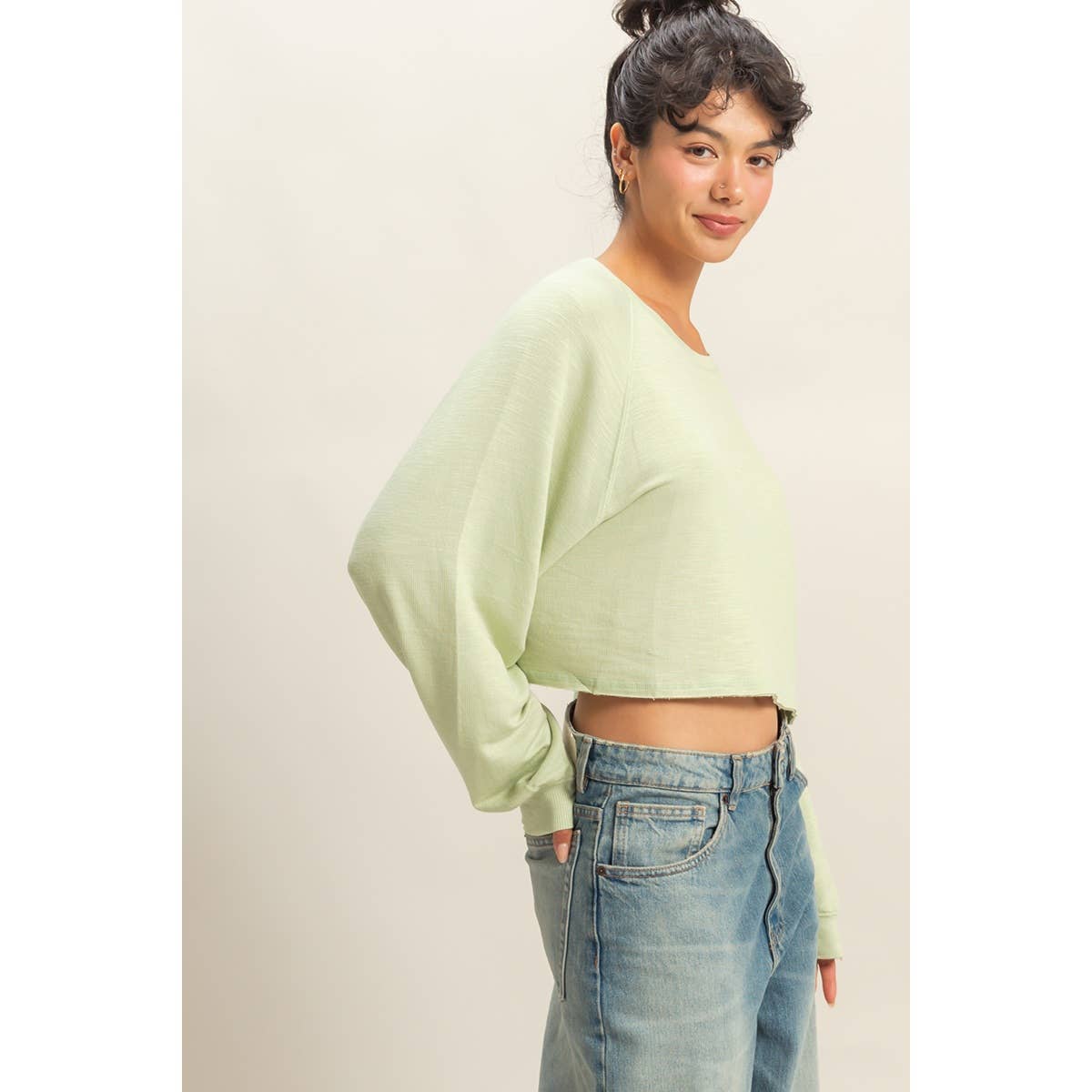 Payton Longsleeve- Vanilla
