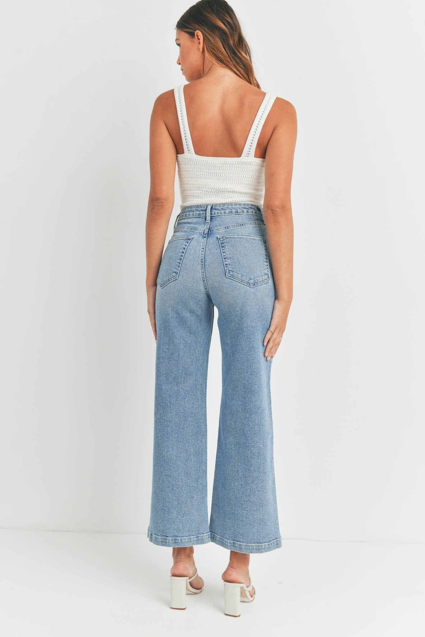 Charlotte Wide Leg Jeans - SPARROW