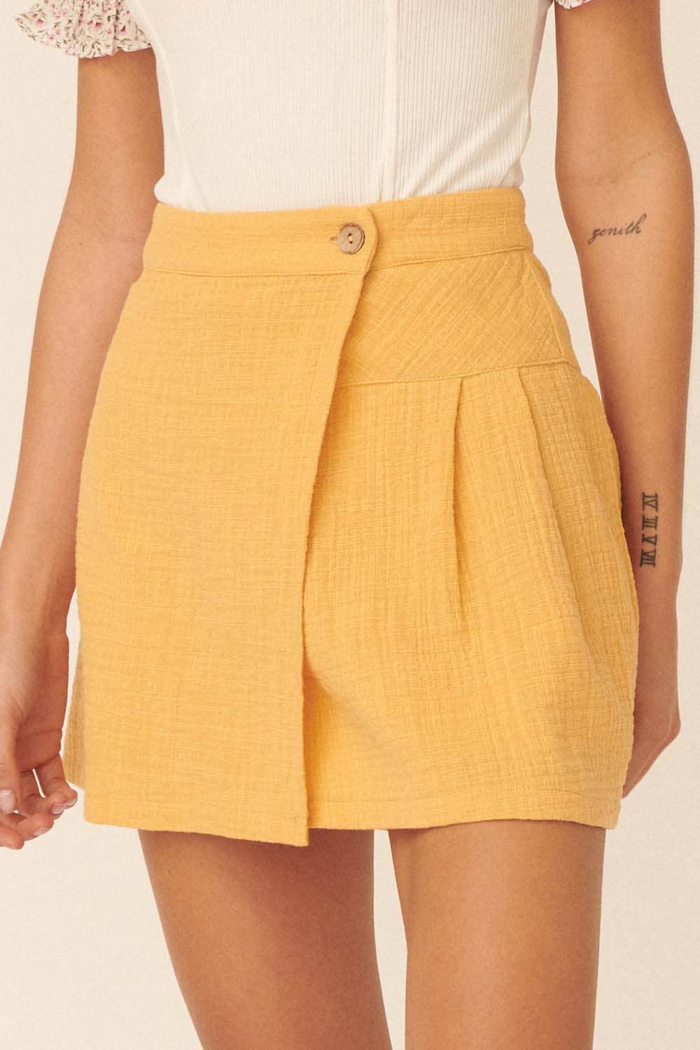 Chelsea Skirt - Yellow - SPARROW