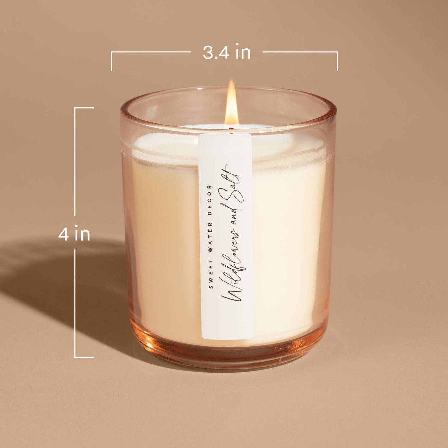 Coastal Lemon 12 oz Candle - SPARROW