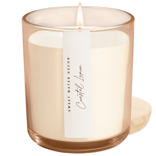 Coastal Lemon 12 oz Candle - SPARROW