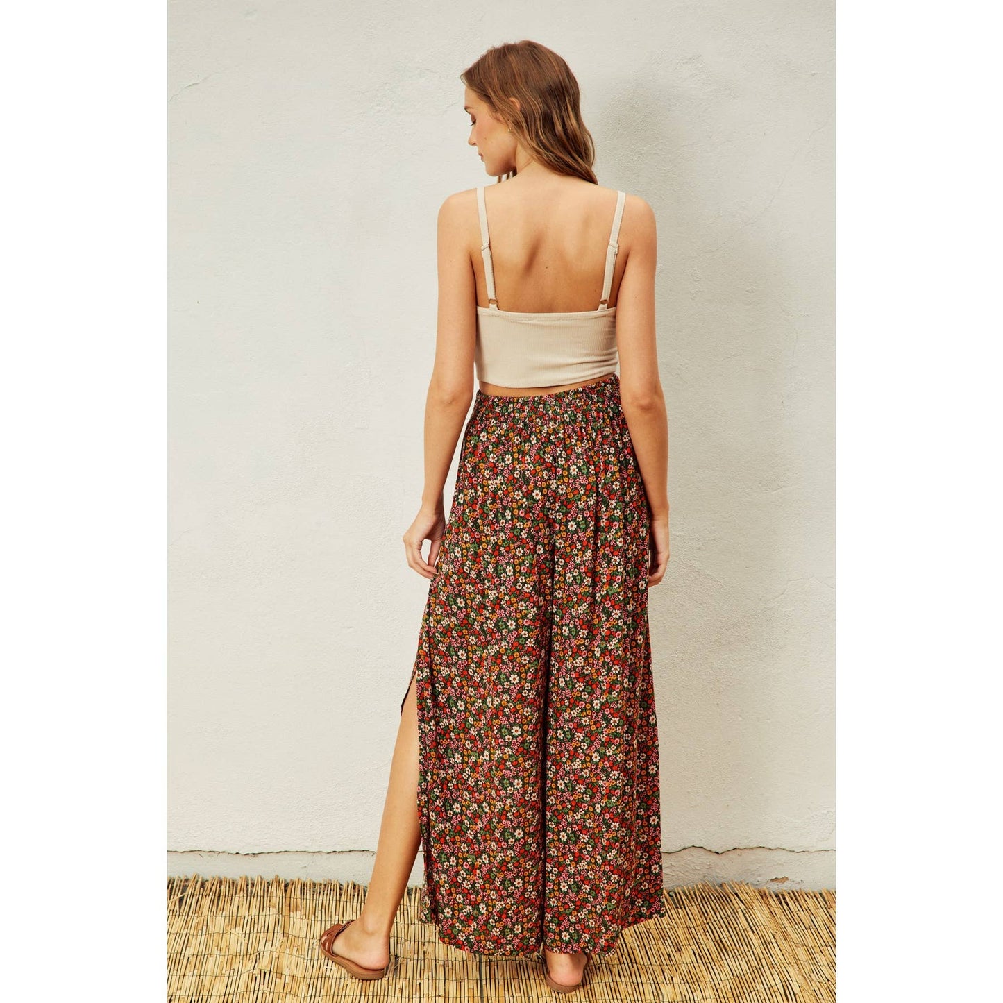 Daniella Floral Pants - SPARROW