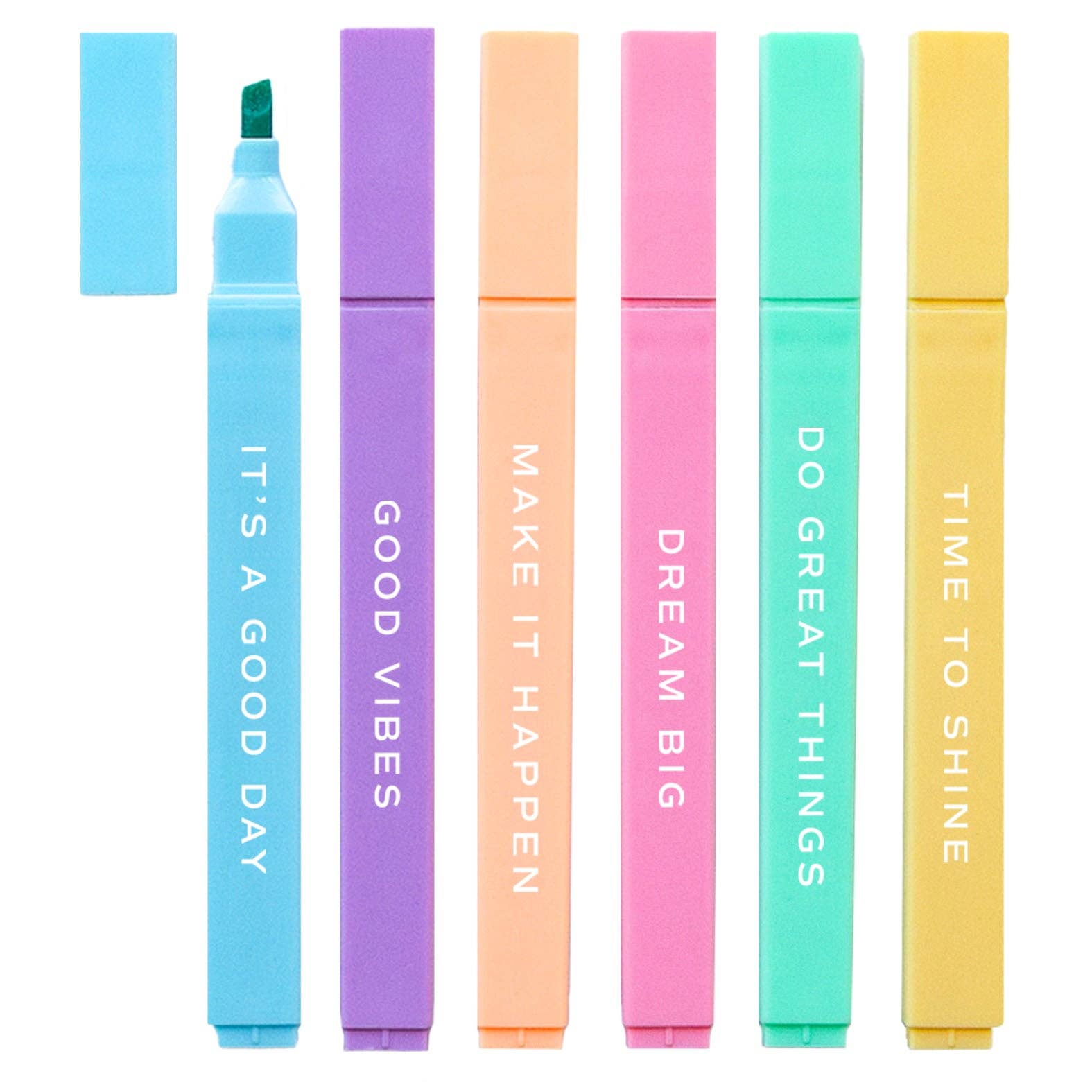 Do Great Things Highlighter Set - Stationery Set - SPARROW