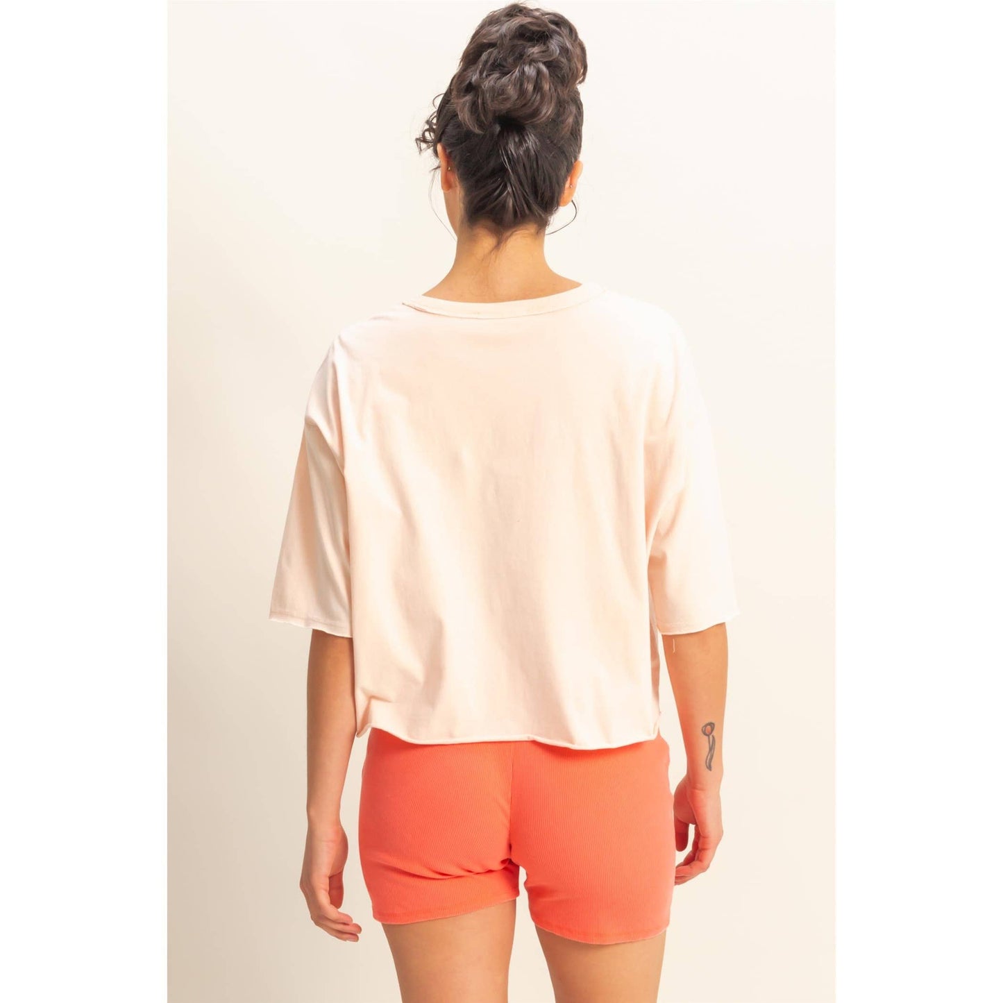 Morgan Tee- Dusty Indigo