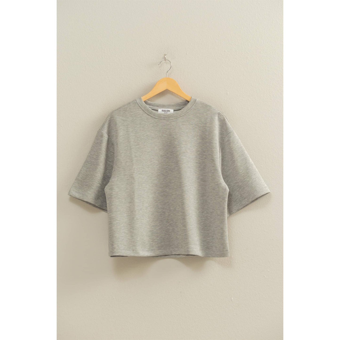 Avery Top- Gray