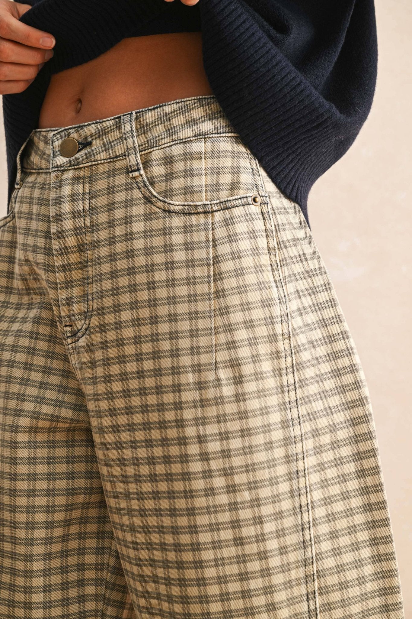 Elliot Barrel Pants - SPARROW