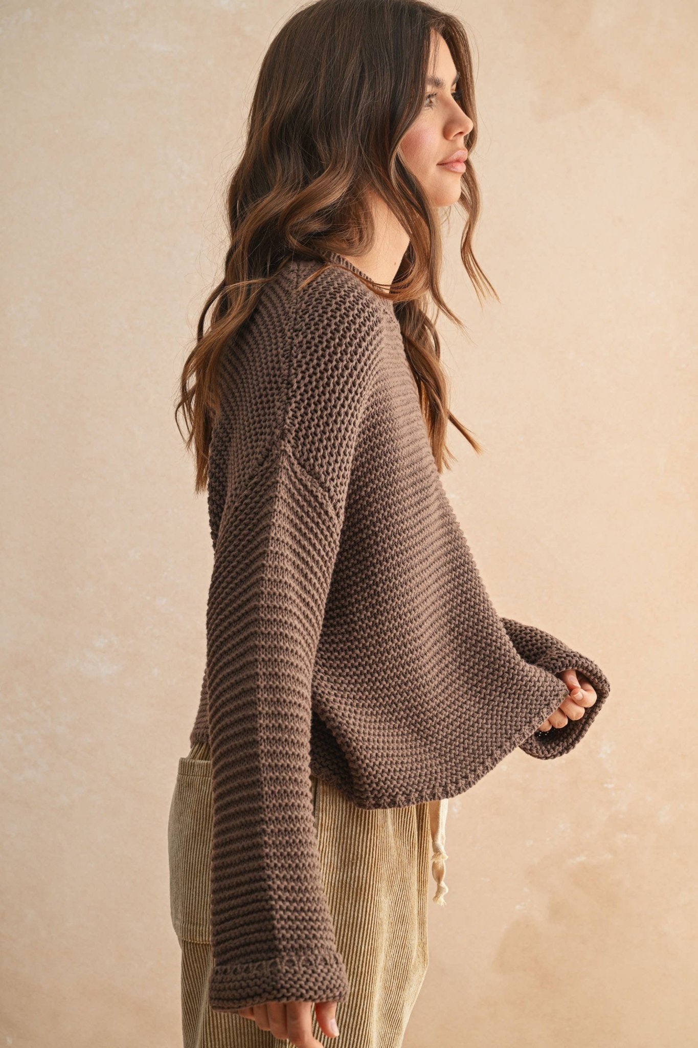 Ember Knit Sweater - Cream - SPARROW