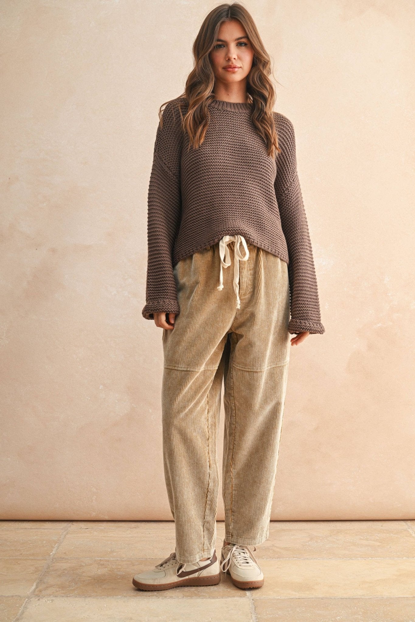 Ember Knit Sweater - Cream - SPARROW