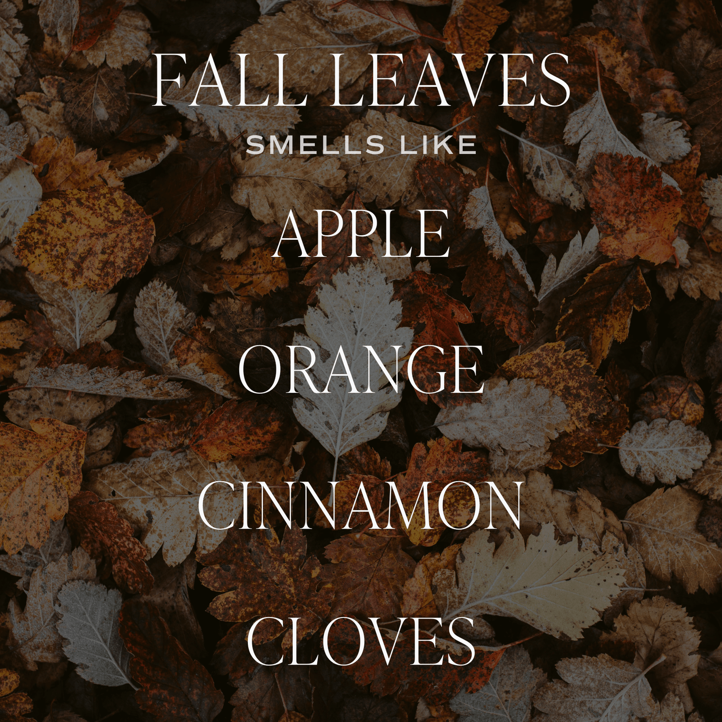 Fall Leaves 15 oz Candle - SPARROW