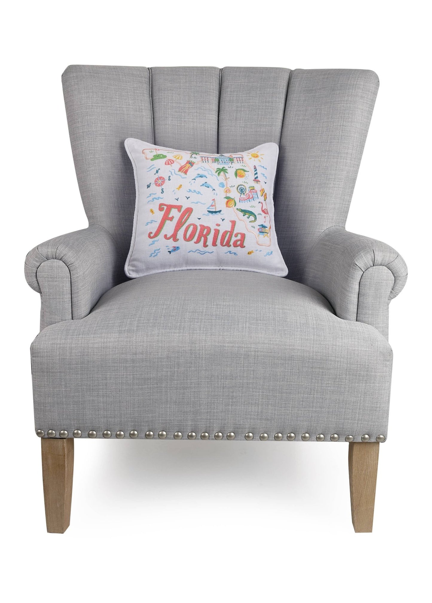 Florida Printed Kitchen Towel - Angela Staehling - SPARROW