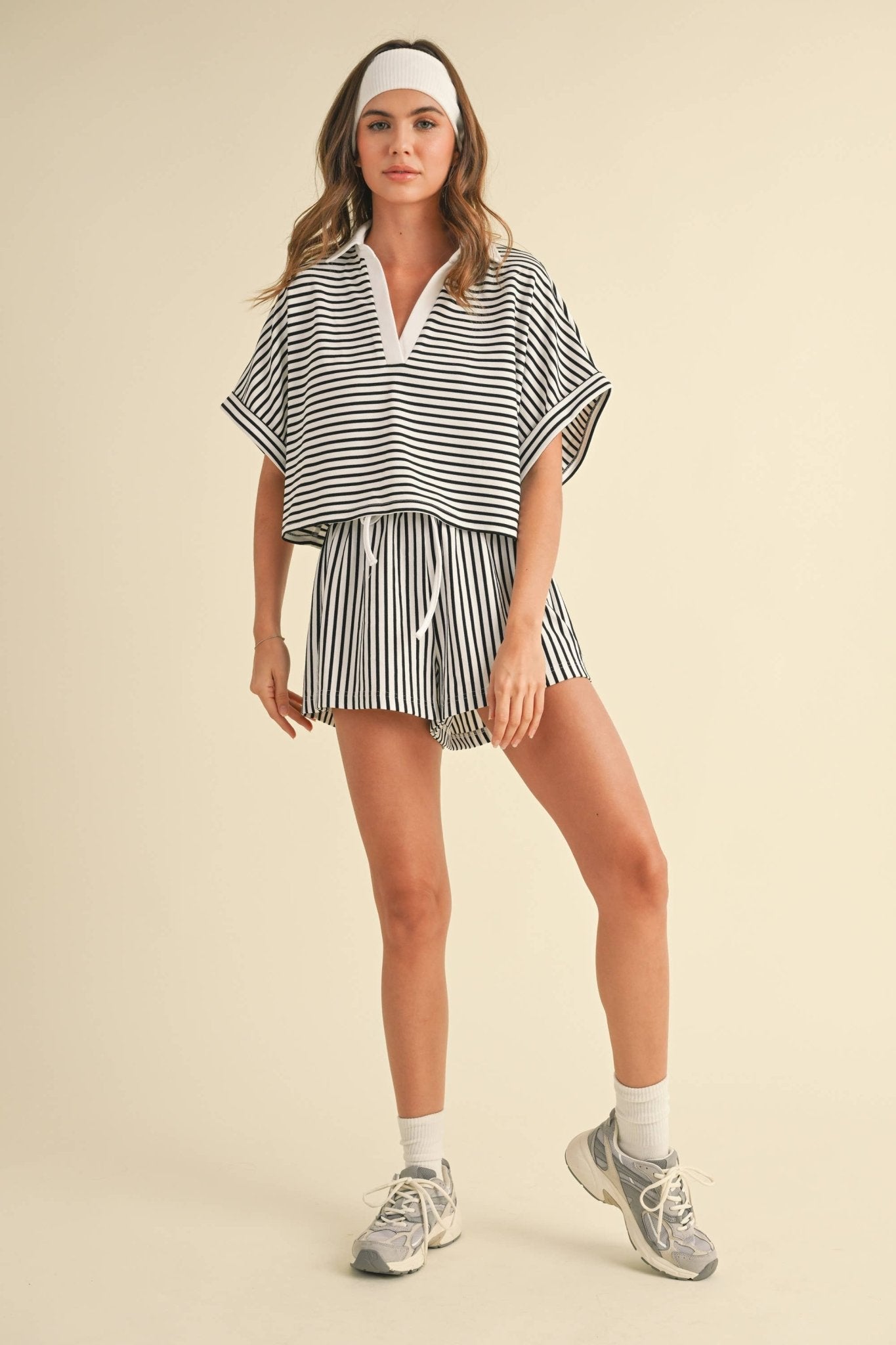 Gabriella Striped Set - SPARROW