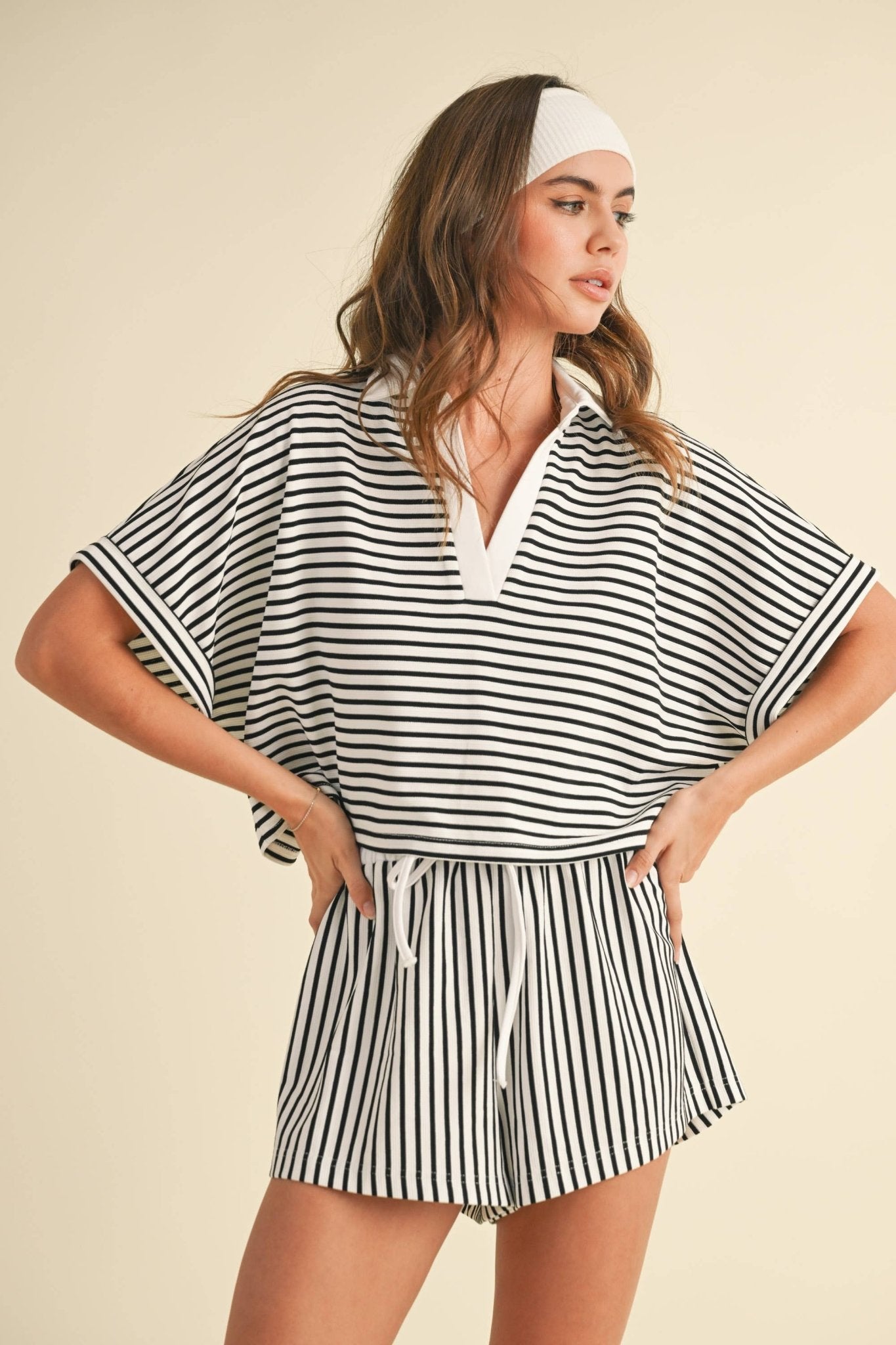 Gabriella Striped Set - SPARROW