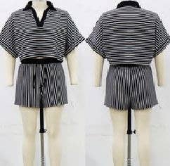 Gabriella Striped Set - SPARROW
