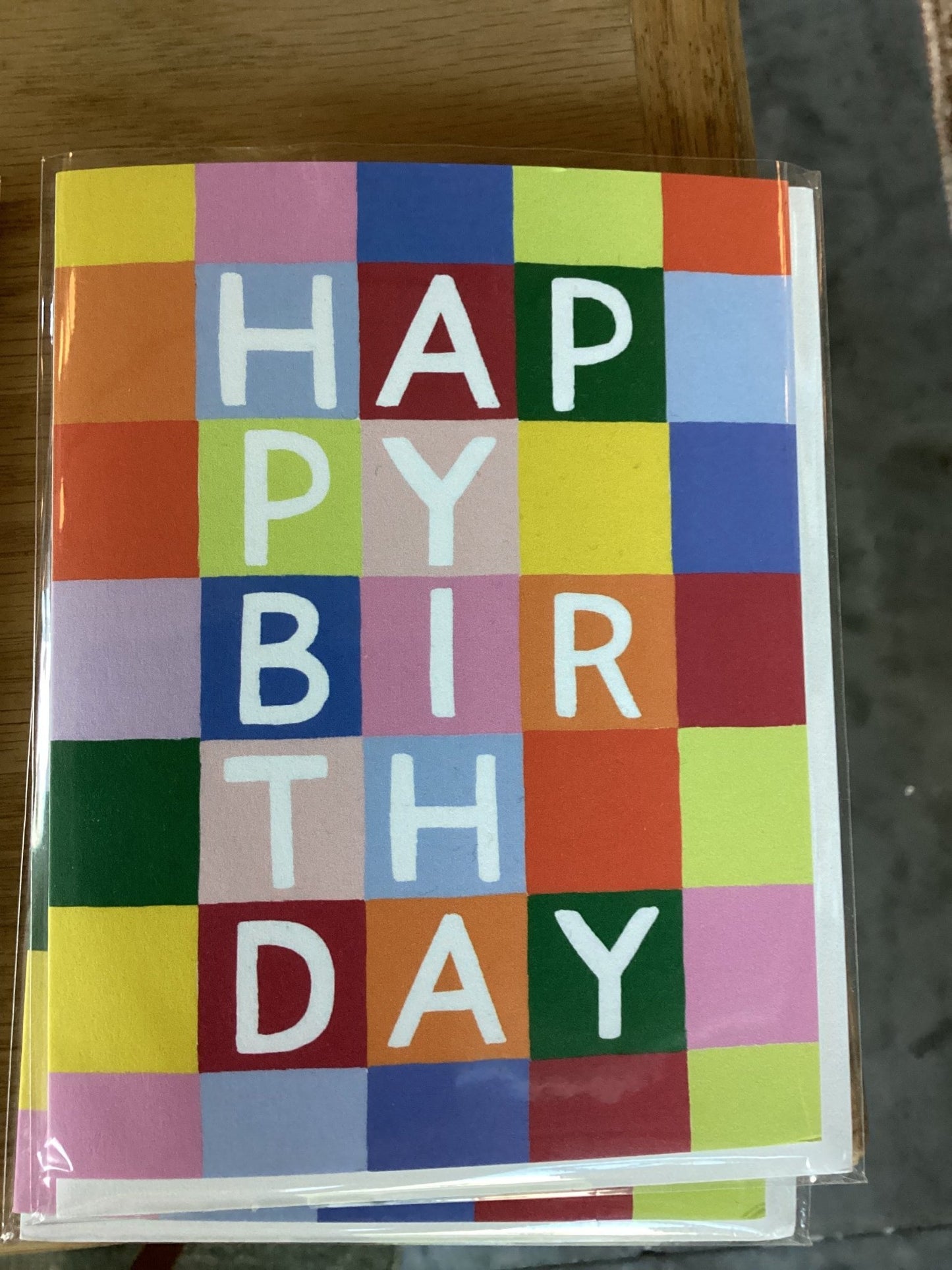 Happy Birthday Greeting Card - SPARROW