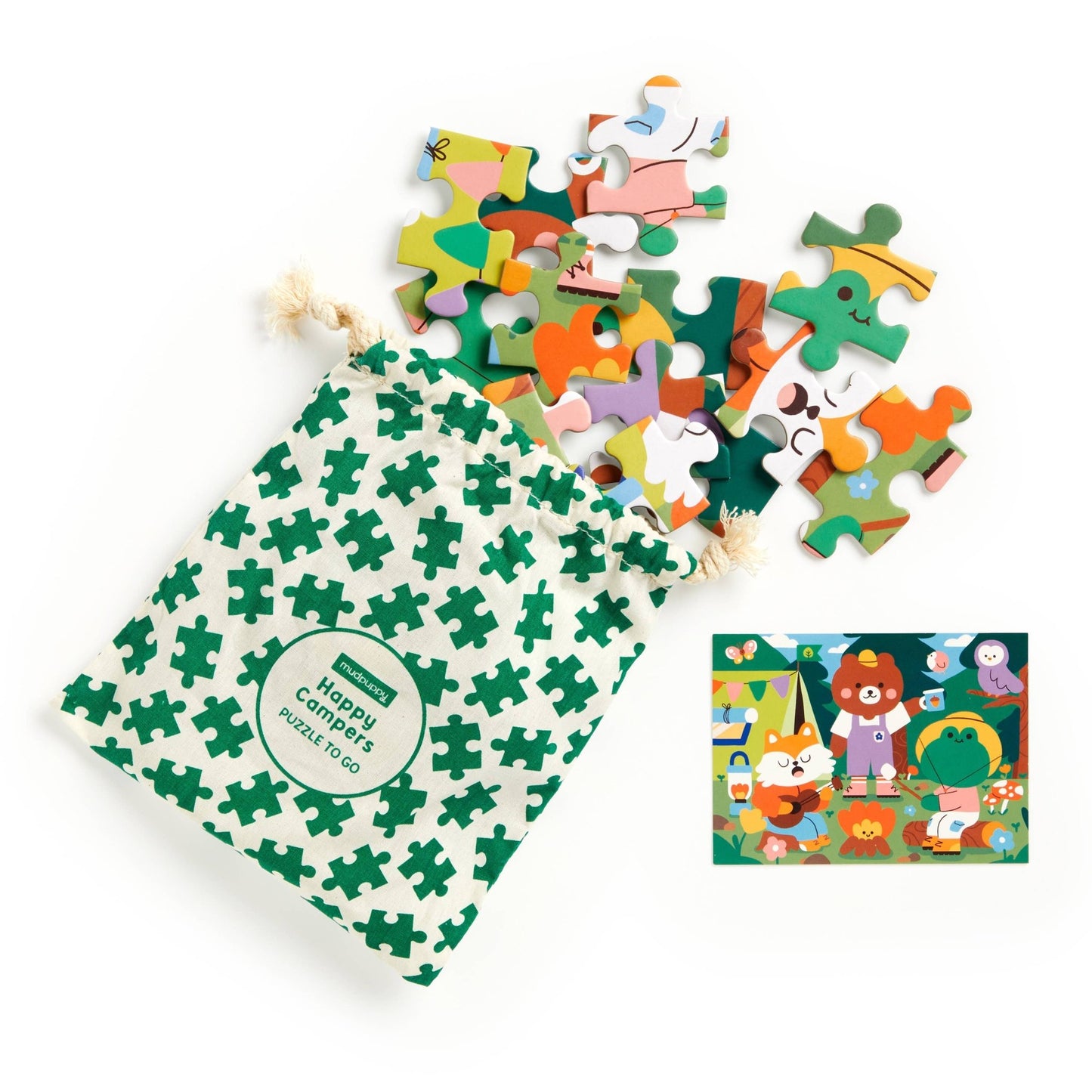 Happy Campers 36 Piece Puzzle to Go - SPARROW