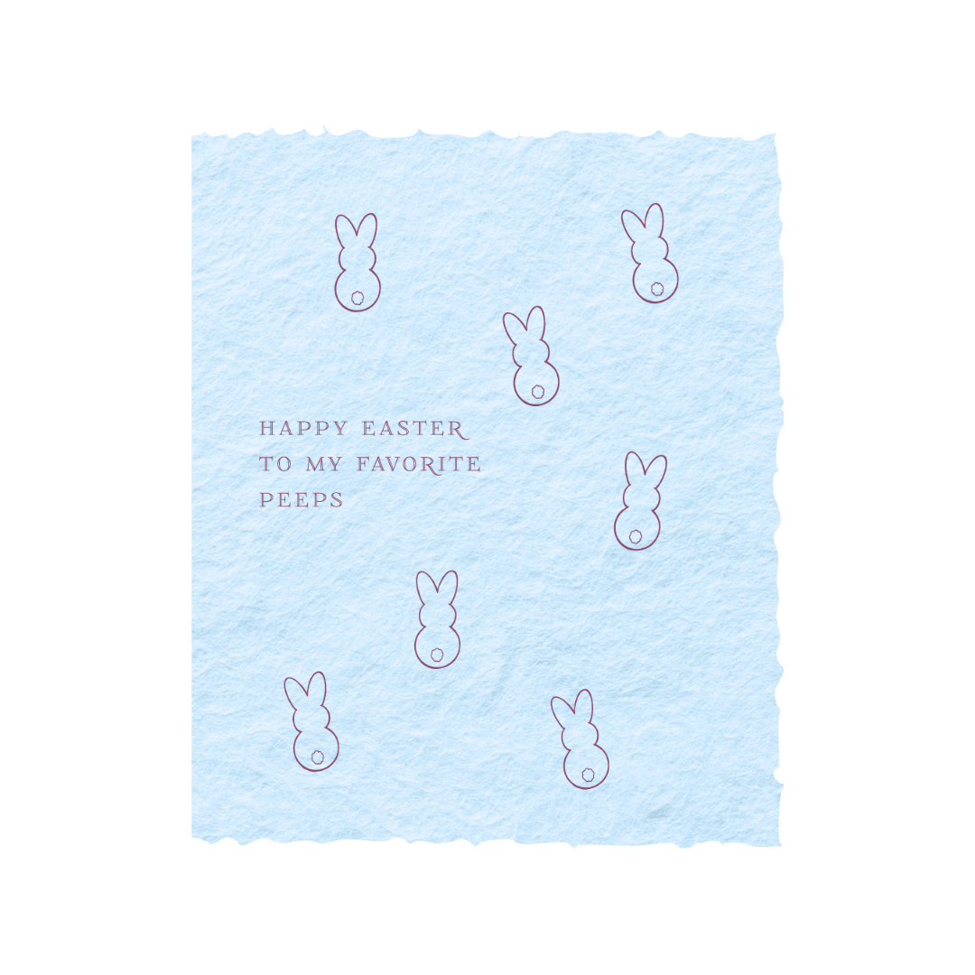 Happy Easter to my favorite Peeps | Greeting Card - SPARROW