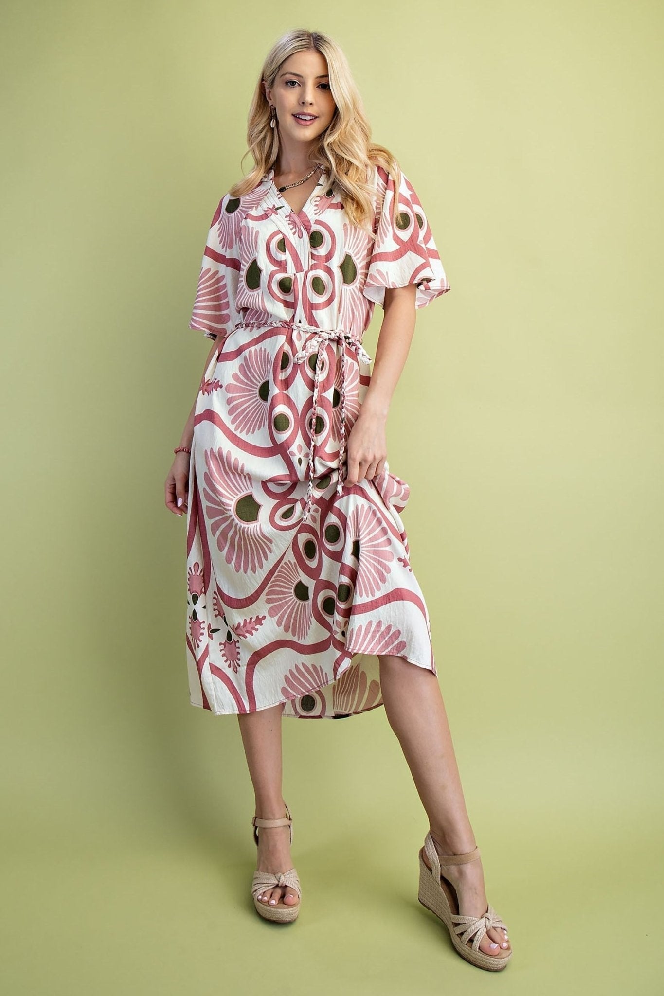 Harper Midi Dress - SPARROW