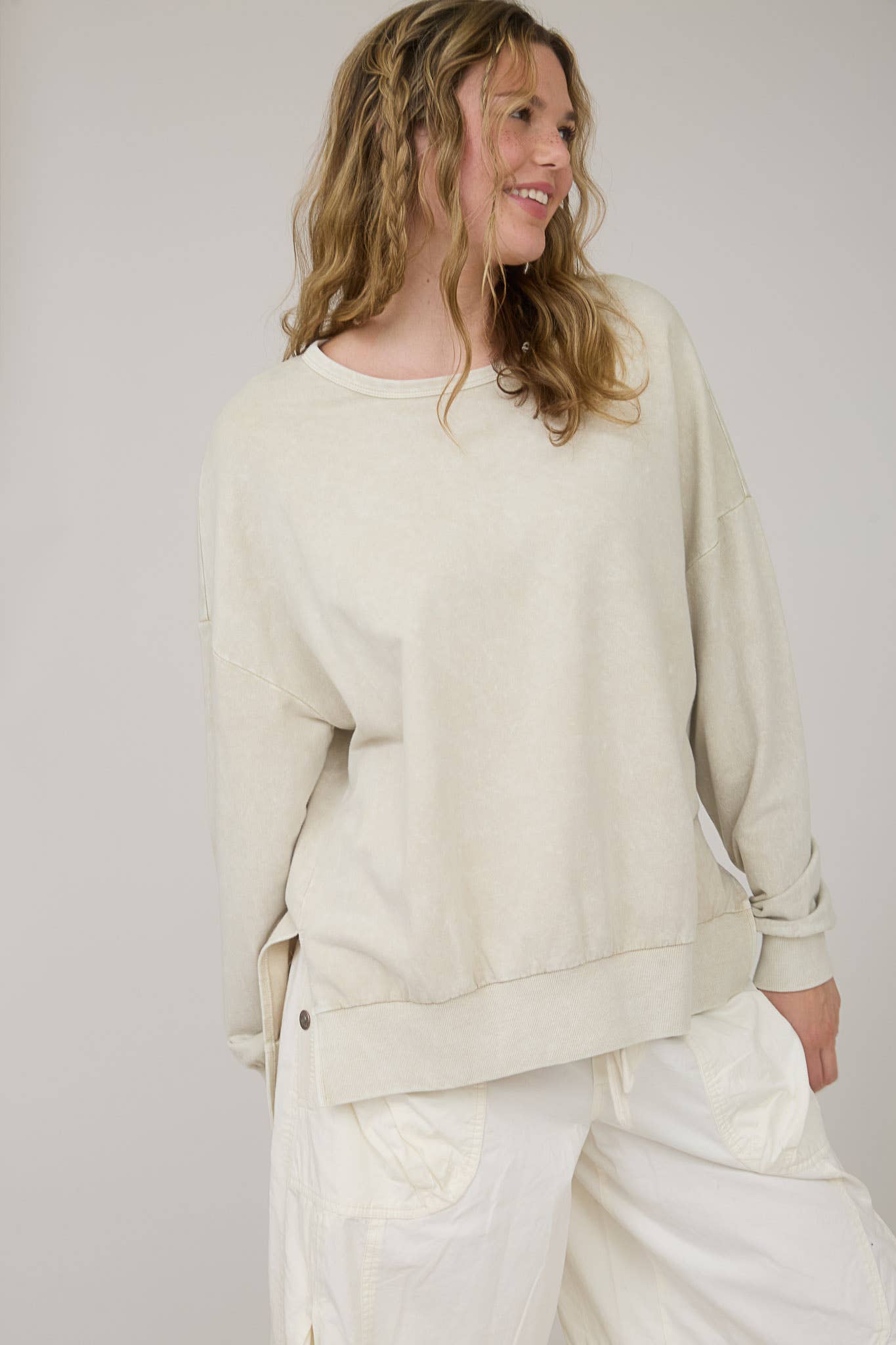 Holland Long Sleeve - Cream - SPARROW