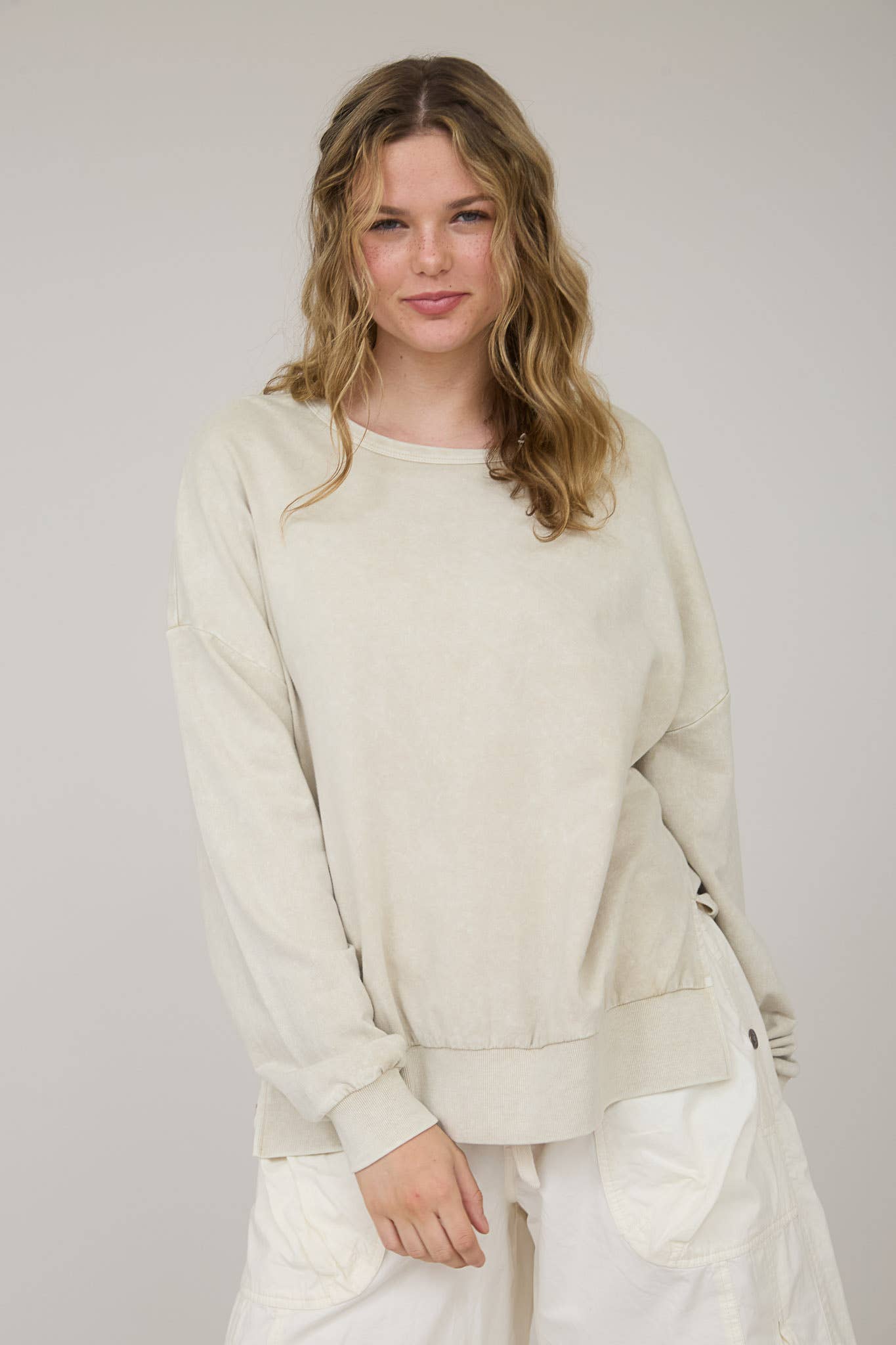 Holland Long Sleeve - Cream - SPARROW