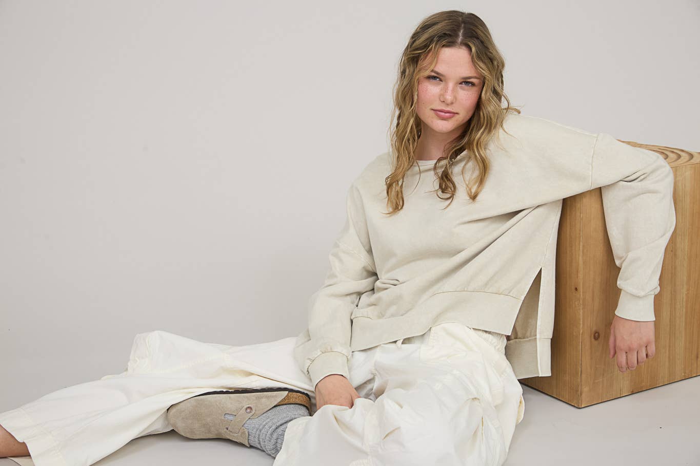 Holland Long Sleeve - Cream - SPARROW