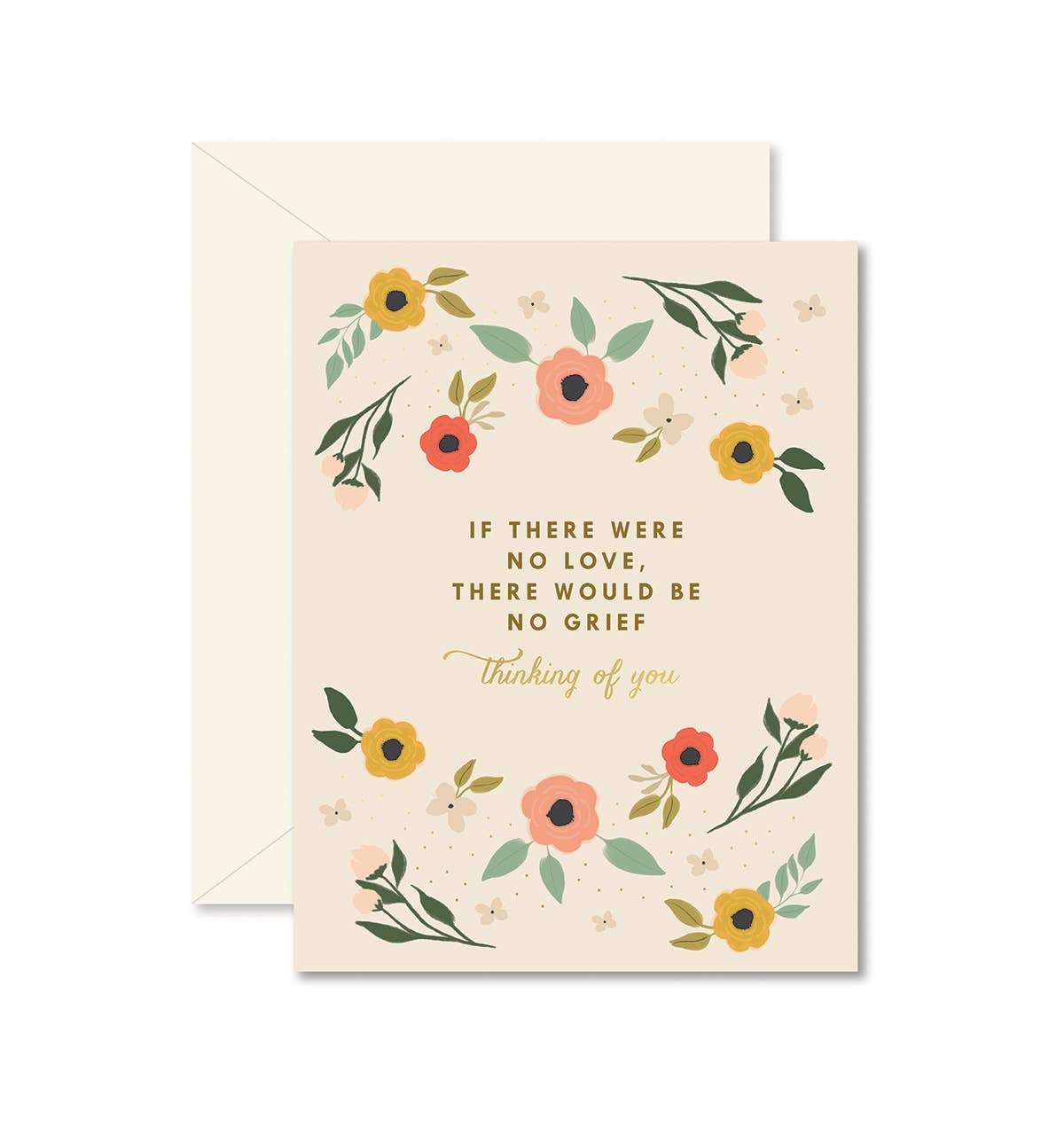 If There Were No Love Thinking of You Greeting Card - SPARROW