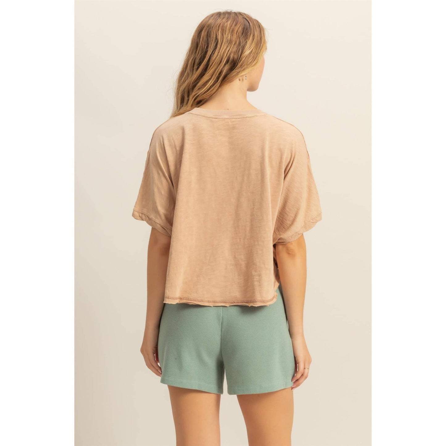 Indy Tee - Tan - SPARROW