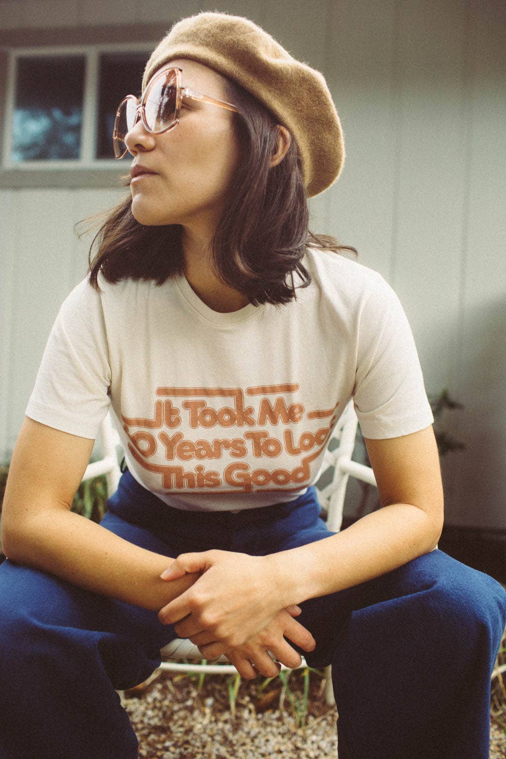It Took Me 40 Years to Look This Good | Unisex Crewneck - SPARROW