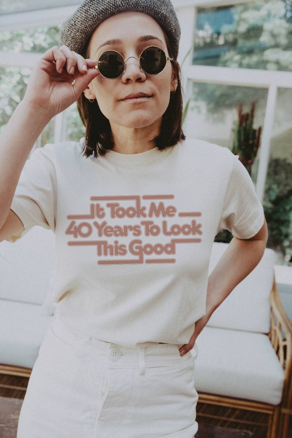 It Took Me 40 Years to Look This Good | Unisex Crewneck - SPARROW