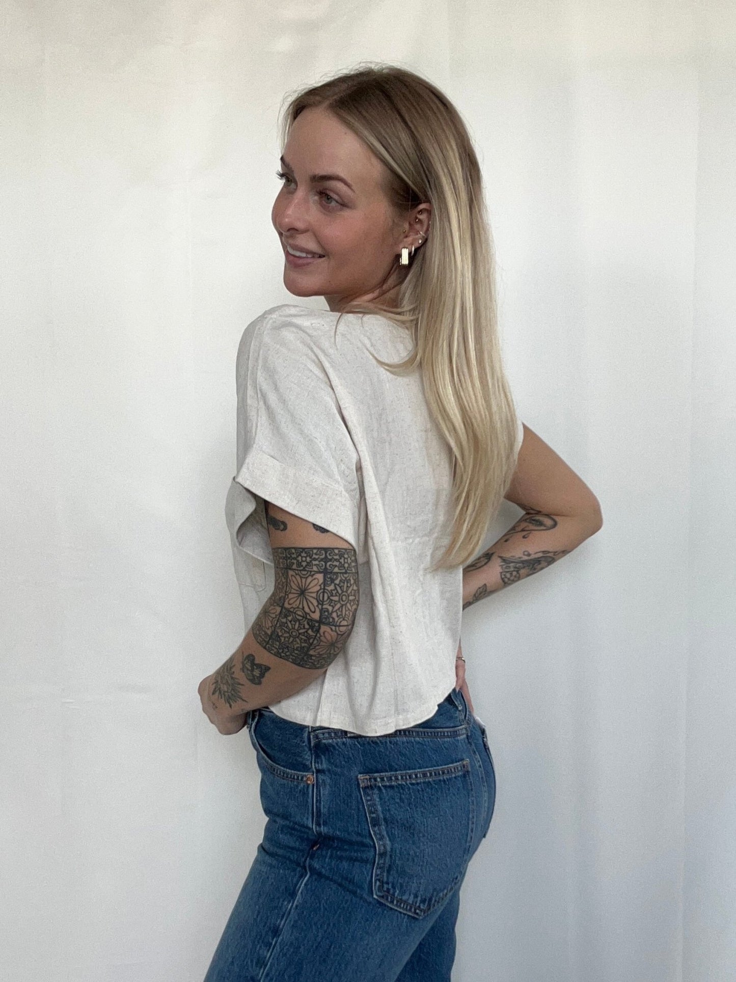 Jazlyn Blouse - SPARROW