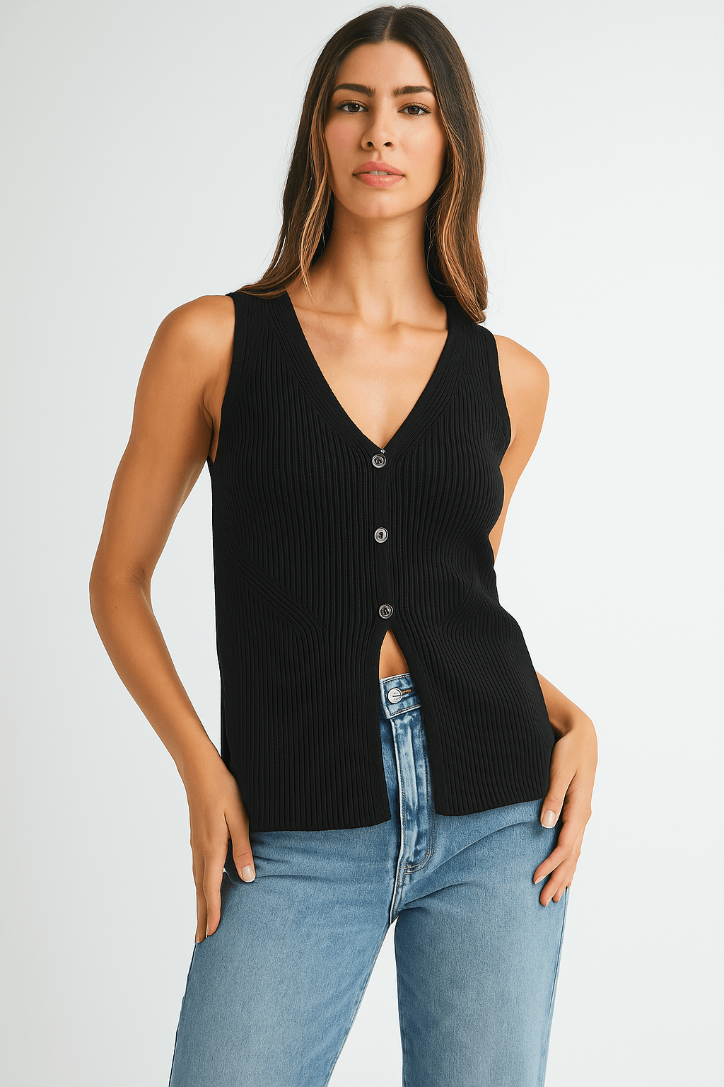 Jillian Top - Black - SPARROW