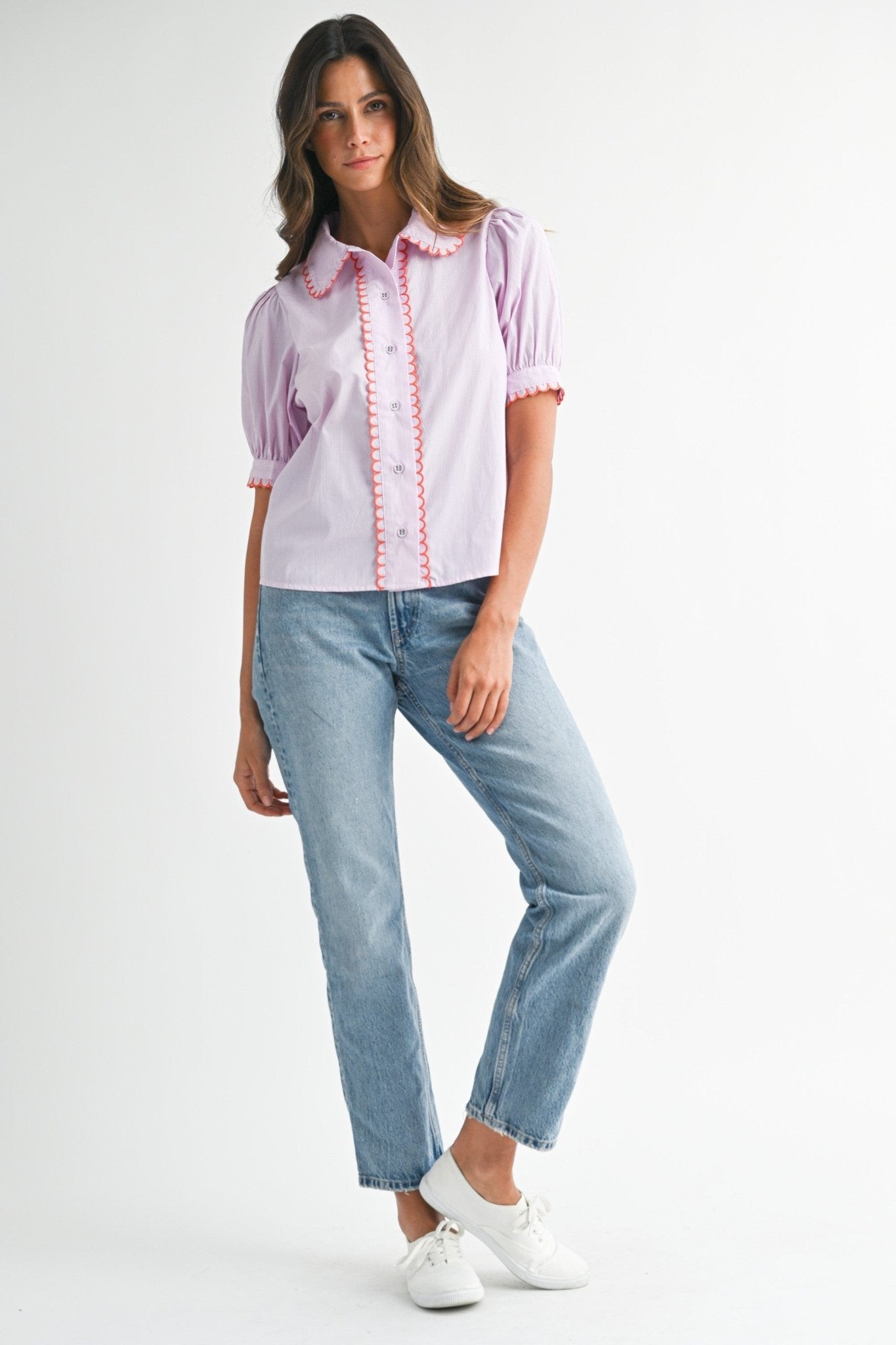 June Blouse - SPARROW
