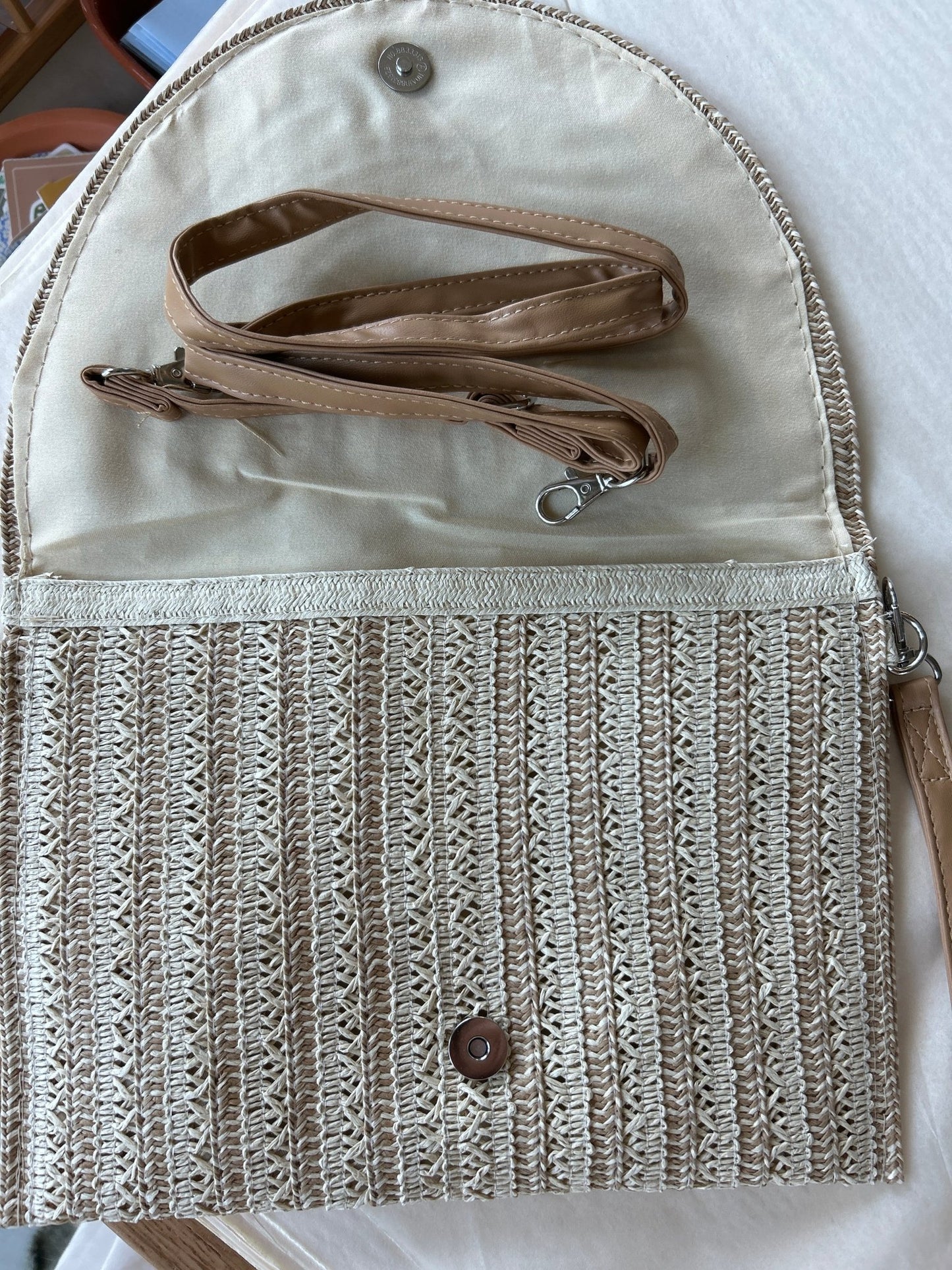 Kailey Clutch - Beige - SPARROW